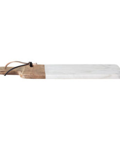 Alternative view of קרש חיתוך Emil - שיש לבן/עץ מנגו