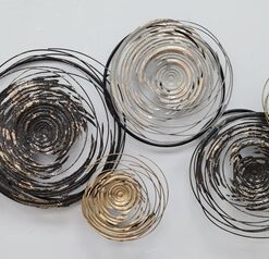 קישוט קיר מתכת 120/60/8 ס"מ