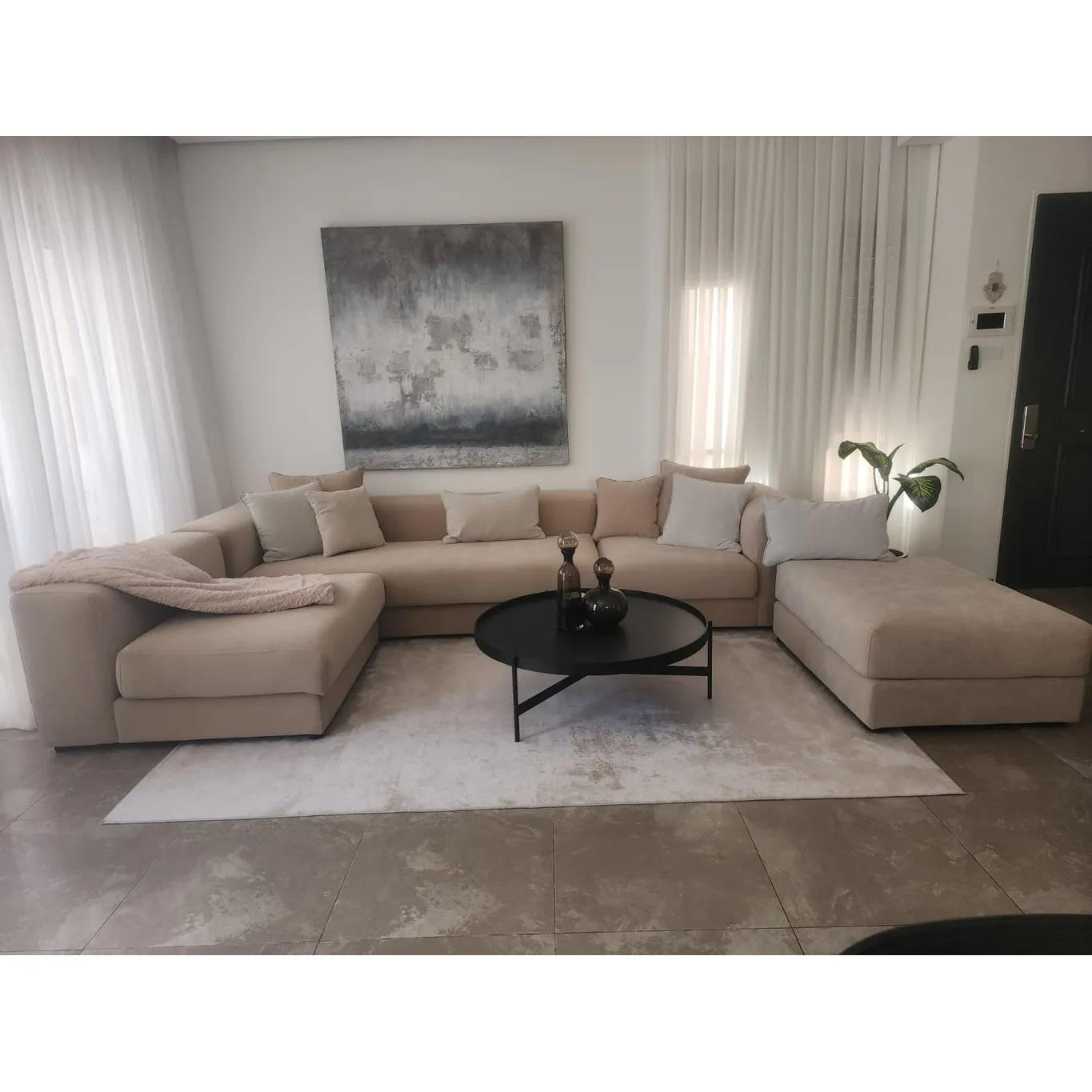 שטיח ואן גוך – בגוון שמנת, זמין בשלושה צבעים – תמונה 2